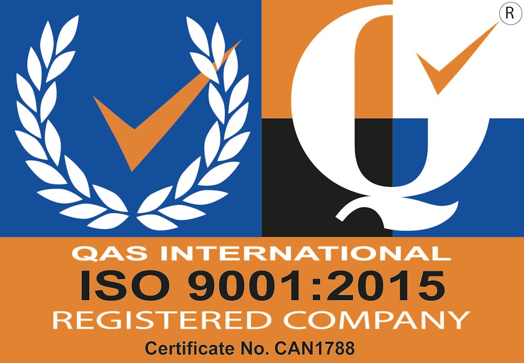Charger Industries ISO 9001:2015 Certificate